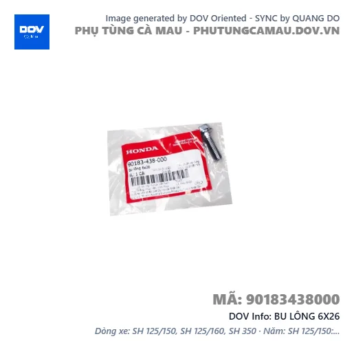 BU LÔNG 6X26  — 90183438000