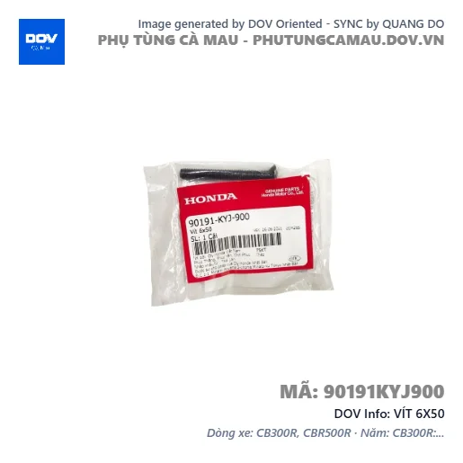 VÍT 6X50  — 90191KYJ900