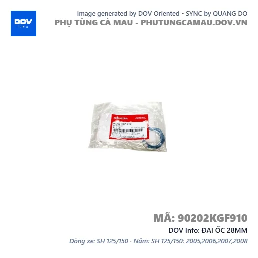 ĐAI ỐC 28MM  — 90202KGF910