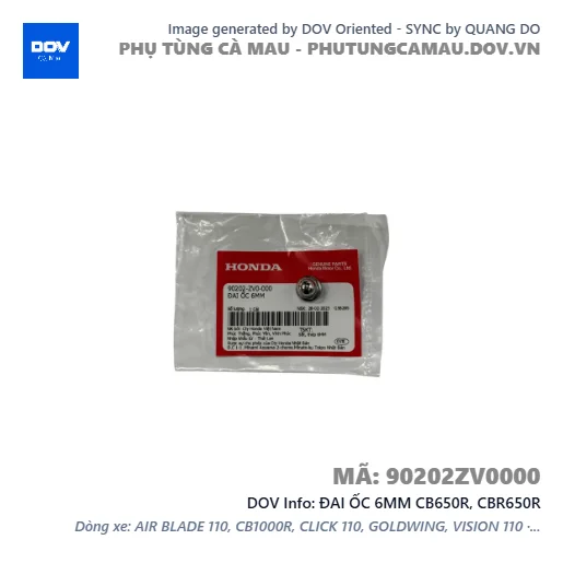 ĐAI ỐC 6MM CB650R, CBR650R — 90202ZV0000