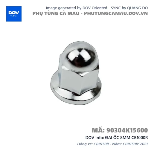 ĐAI ỐC 8MM CB1000R — 90304K15600