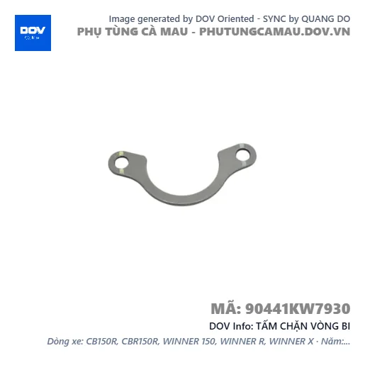TẤM CHẶN VÒNG BI — 90441KW7930