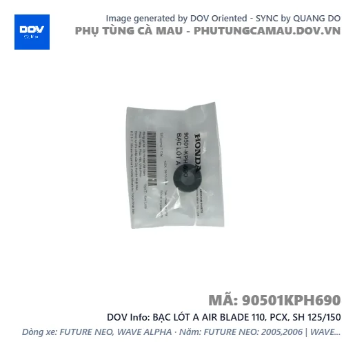 BẠC LÓT A AIR BLADE 110, PCX, SH 125/150 — 90501KPH690