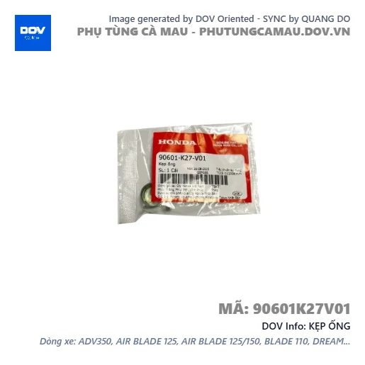 KẸP ỐNG  — 90601K27V01