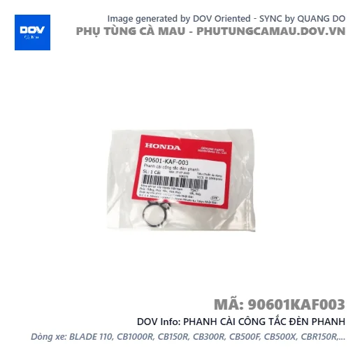 PHANH CÀI CÔNG TẮC ĐÈN PHANH — 90601KAF003
