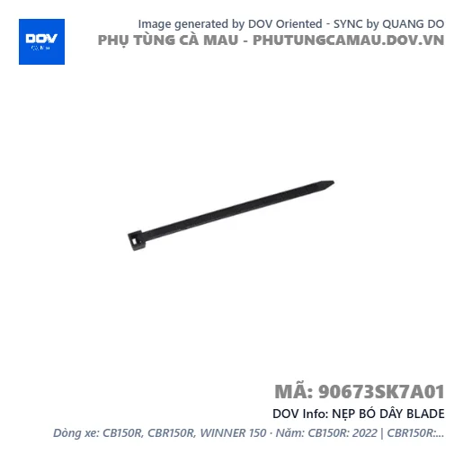 NẸP BÓ DÂY BLADE — 90673SK7A01