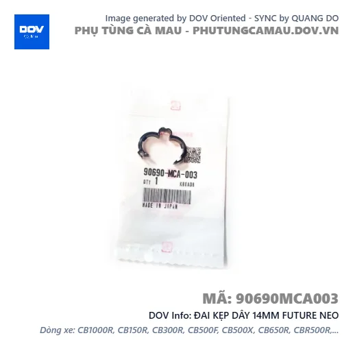 ĐAI KẸP DÂY 14MM FUTURE NEO — 90690MCA003
