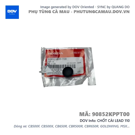 CHỐT CÀI LEAD 110 — 90852KPPT00