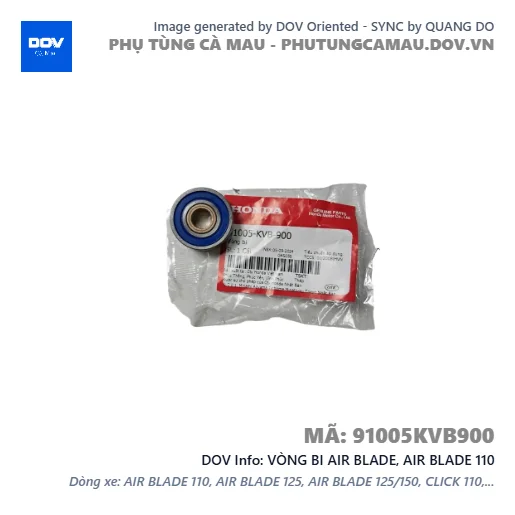 VÒNG BI AIR BLADE, AIR BLADE 110 — 91005KVB900