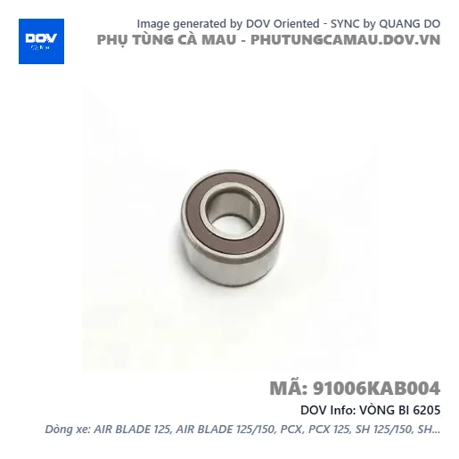 VÒNG BI 6205 — 91006KAB004