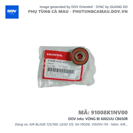 VÒNG BI 6002UU CB650R — 91008K1NV00