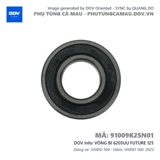 VÒNG BI 6205UU FUTURE 125 — 91009K2SN01
