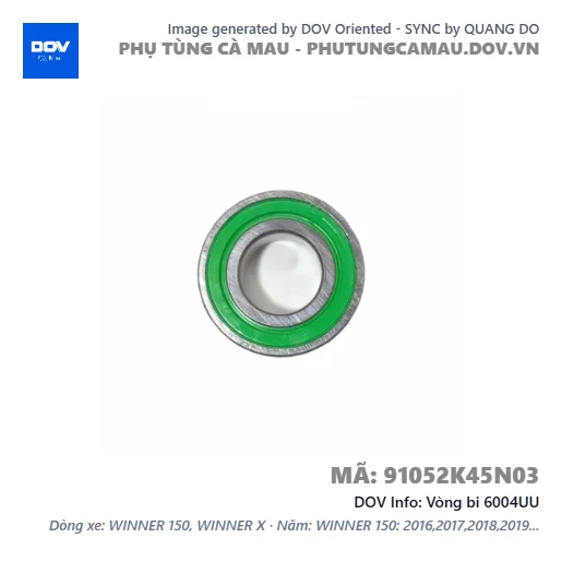 Vòng bi 6004UU — 91052K45N03