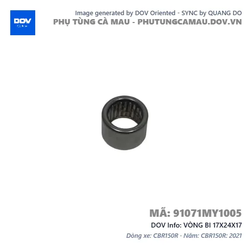 VÒNG BI 17X24X17  — 91071MY1005