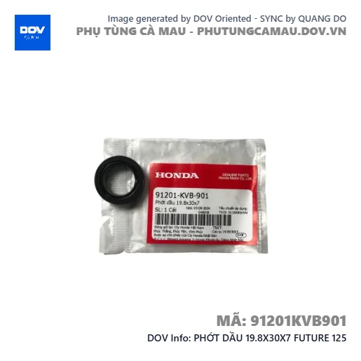PHỚT DẦU 19.8X30X7 FUTURE 125 — 91201KVB901