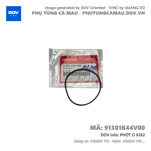 PHỚT O 61X2  — 91301K44V00