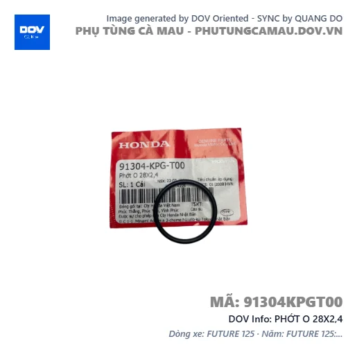 PHỚT O 28X2,4  — 91304KPGT00