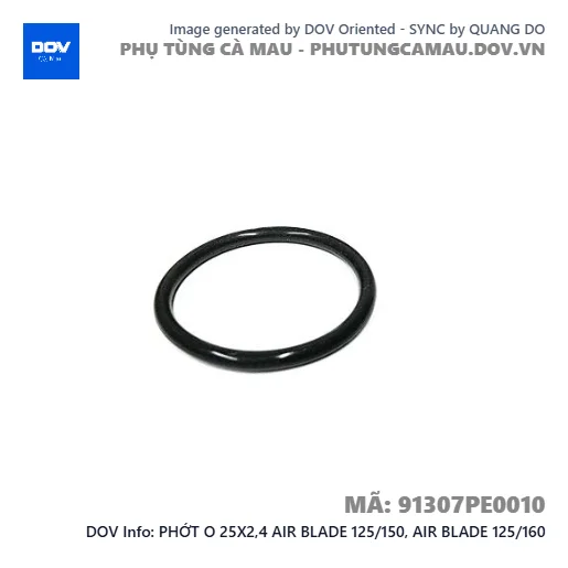 PHỚT O 25X2,4 AIR BLADE 125/150, AIR BLADE 125/160 — 91307PE0010