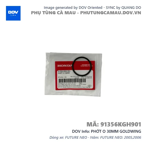 PHỚT O 30MM GOLDWING — 91356KGH901