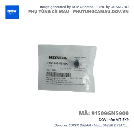 VÍT 5X9  — 91509GN5900