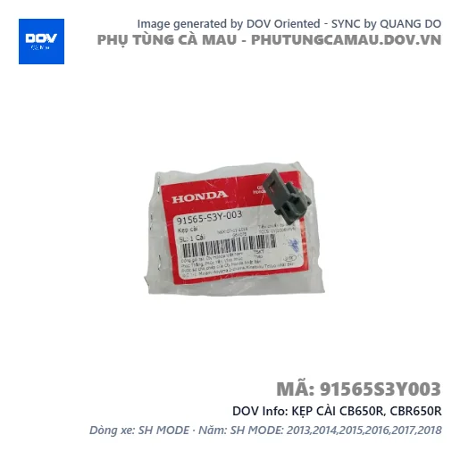 KẸP CÀI CB650R, CBR650R — 91565S3Y003