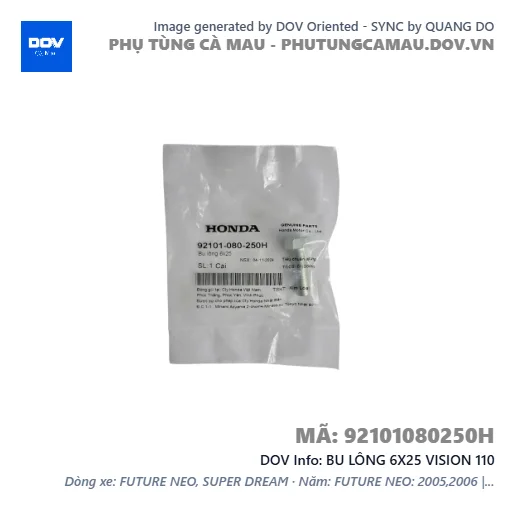 BU LÔNG 6X25 VISION 110 — 92101080250H