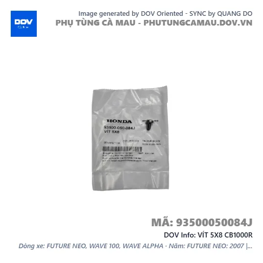 VÍT 5X8 CB1000R — 93500050084J