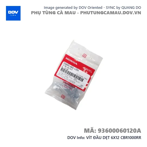VÍT ĐẦU DẸT 6X12 CBR1000RR — 93600060120A