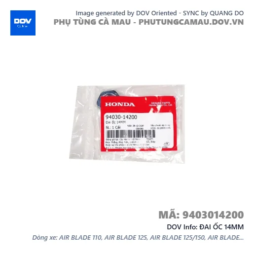 ĐAI ỐC 14MM  — 9403014200