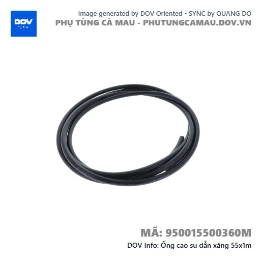Ống cao su dẫn xăng 55x1m — 950015500360M