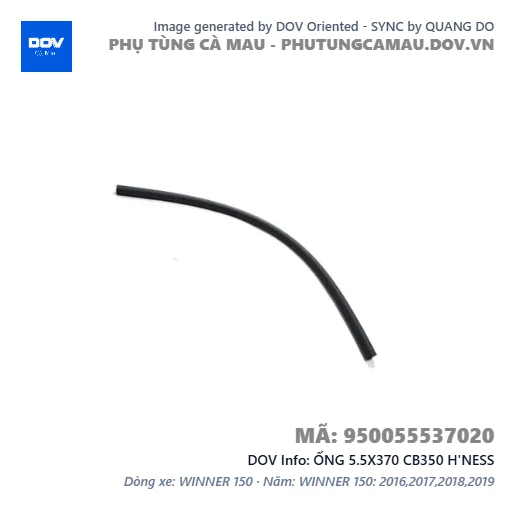 ỐNG 5.5X370 CB350 H'NESS — 950055537020