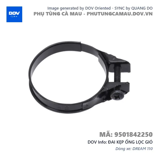 ĐAI KẸP ỐNG LỌC GIÓ — 9501842250