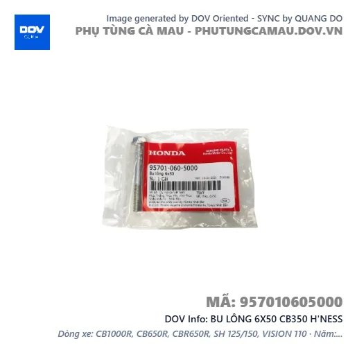 BU LÔNG 6X50 CB350 H'NESS — 957010605000