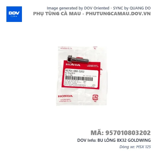 BU LÔNG 8X32 GOLDWING — 957010803202