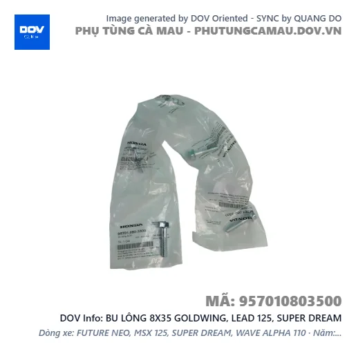 BU LÔNG 8X35 GOLDWING, LEAD 125, SUPER DREAM — 957010803500