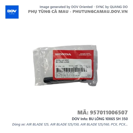BU LÔNG 10X65 SH 350 — 957011006507