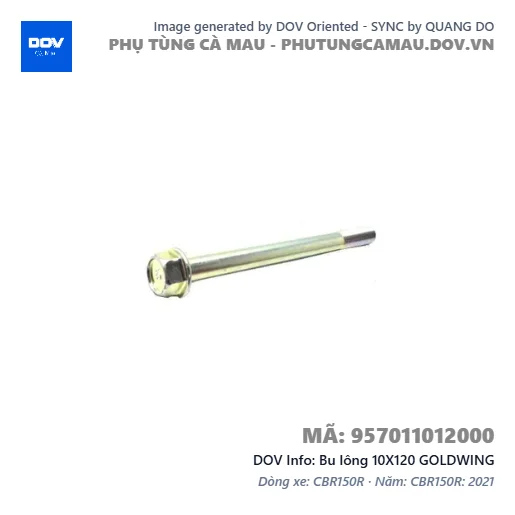 Bu lông 10X120 GOLDWING — 957011012000