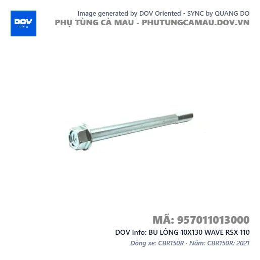 BU LÔNG 10X130 WAVE RSX 110 — 957011013000