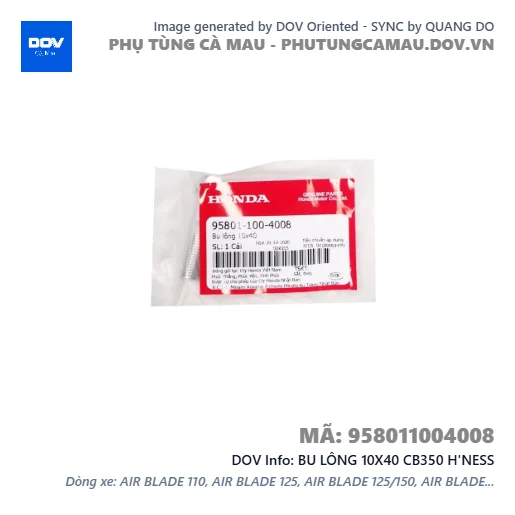 BU LÔNG 10X40 CB350 H'NESS — 958011004008