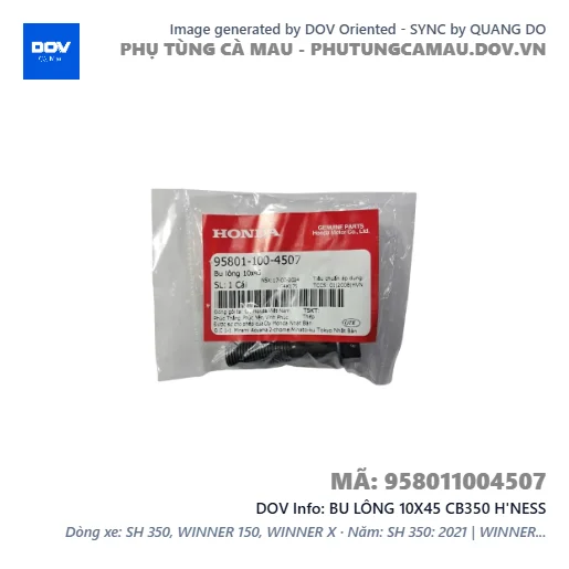 BU LÔNG 10X45 CB350 H'NESS — 958011004507