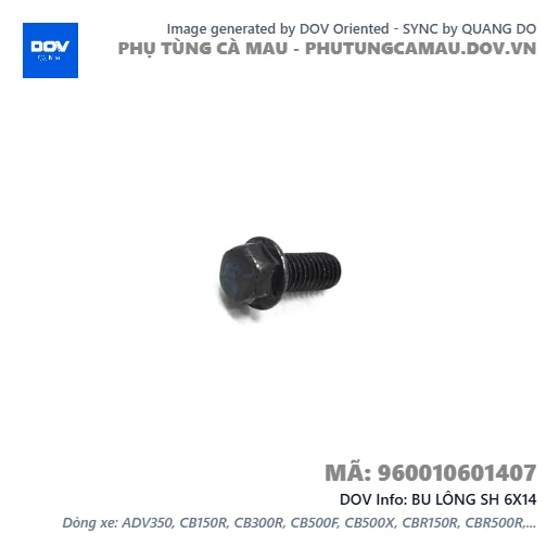 BU LÔNG SH 6X14  — 960010601407