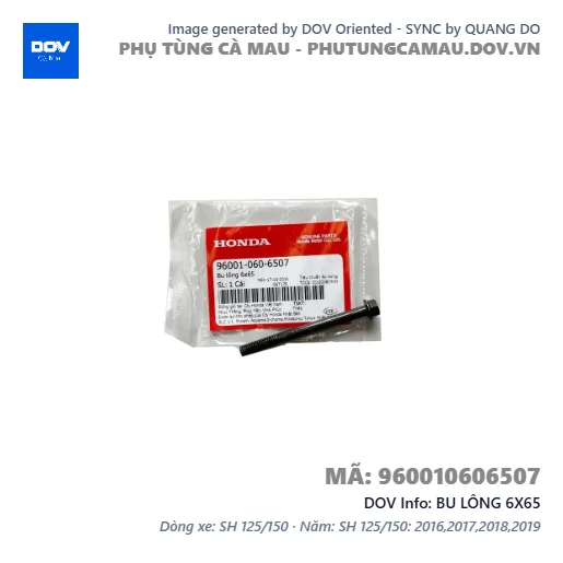 BU LÔNG 6X65  — 960010606507