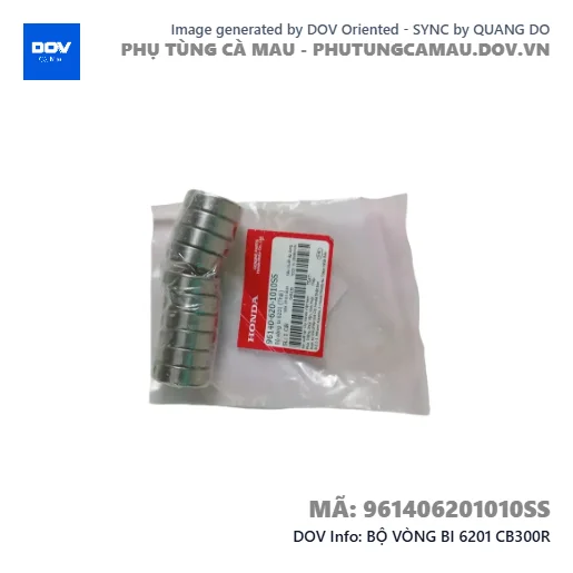 BỘ VÒNG BI 6201 CB300R — 961406201010SS