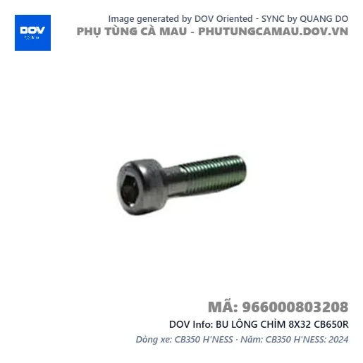 BU LÔNG CHÌM 8X32 CB650R — 966000803208