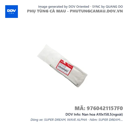 Nan hoa A10x158,5(ngoài)  — 9760421157F0