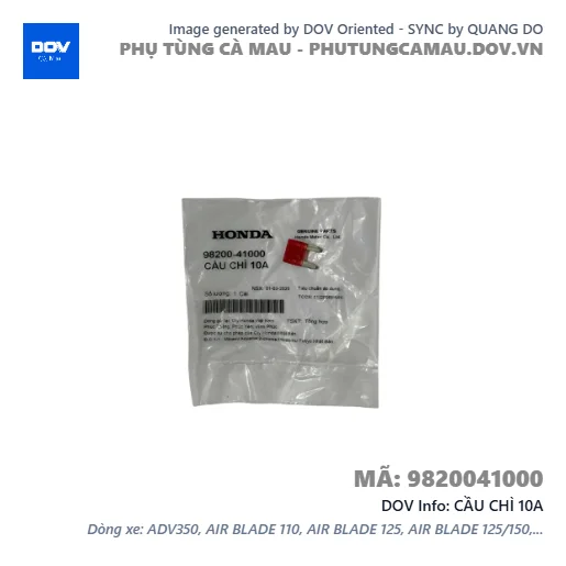 CẦU CHÌ 10A — 9820041000