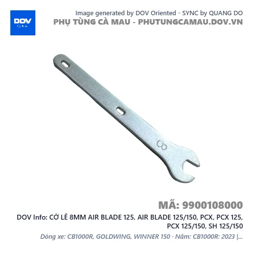 CỜ LÊ 8MM AIR BLADE 125, AIR BLADE 125/150, PCX, PCX 125, PCX 125/150, SH 125/150 — 9900108000