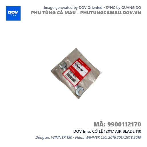 CỜ LÊ 12X17 AIR BLADE 110 — 9900112170