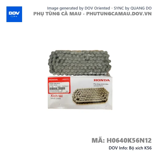 Bộ xích K56  — H0640K56N12