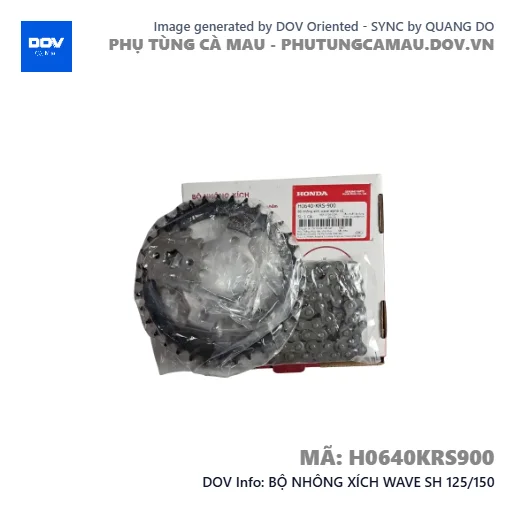 BỘ NHÔNG XÍCH WAVE SH 125/150 — H0640KRS900